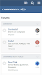 Mobile Screenshot of forum.chaparralboats.com